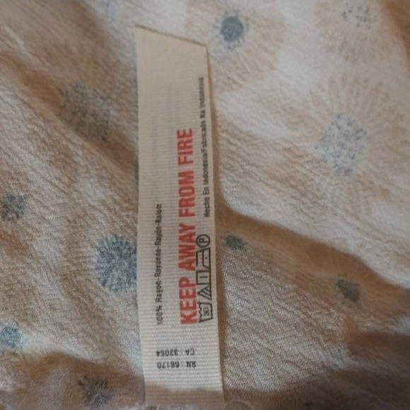 Intimately Free People Mixed Media Floral Boho Slip Dress in Mustard/White Small - Picture 8 of 9